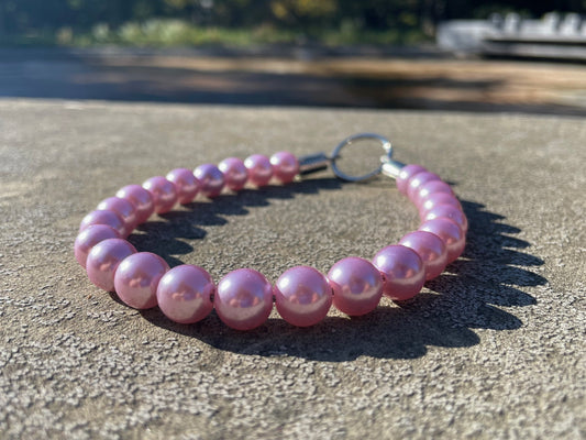 Purple Pearl Dog Collar